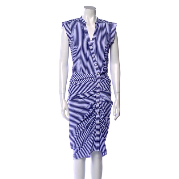 Veronica Beard NWOT US4 never worn summer dress, stripes - Picture 1 of 5